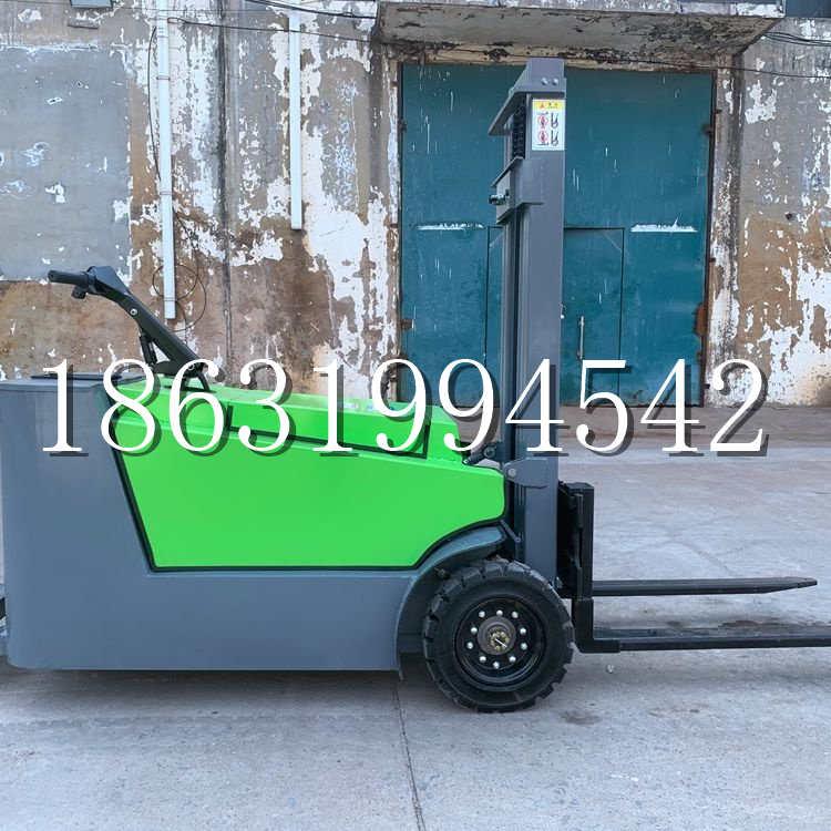 牙克石市小型电动叉车1吨2吨步行站驾式电瓶堆高充电装卸车液压升降车铲车